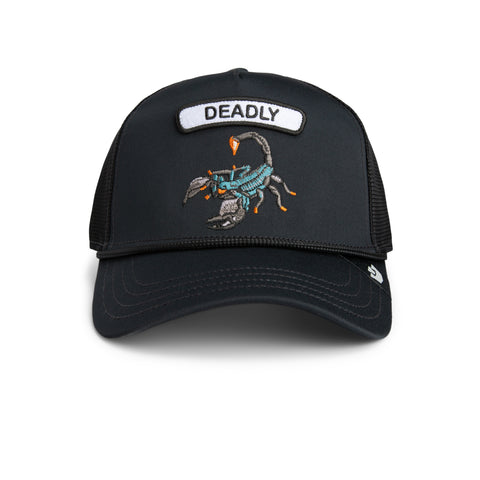 Goorin - Animal Trucker Cap - Deadly Scorpion - GB2 - Black