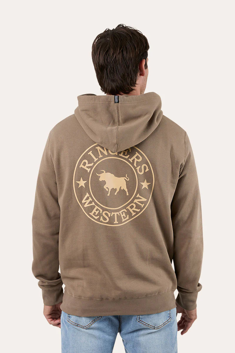 Ringers Western - Signature Bull Hoodie - Mushroom