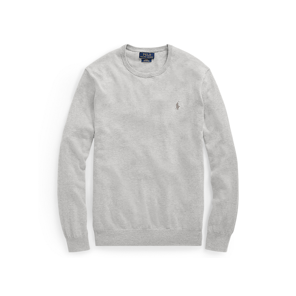 Polo Ralph Lauren - Slim Fit Cotton Sweater - Heather