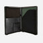 Jekyll and Hide - Zip Around A4 Tablet Folder - Tan | Coffee | Black interior with pockets for documents and cards.