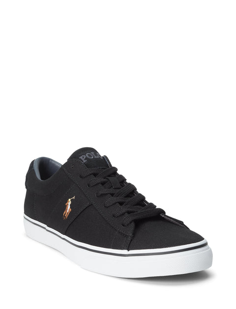 Polo Ralph Lauren - Sayer NE Sneakers - Black with White Sole