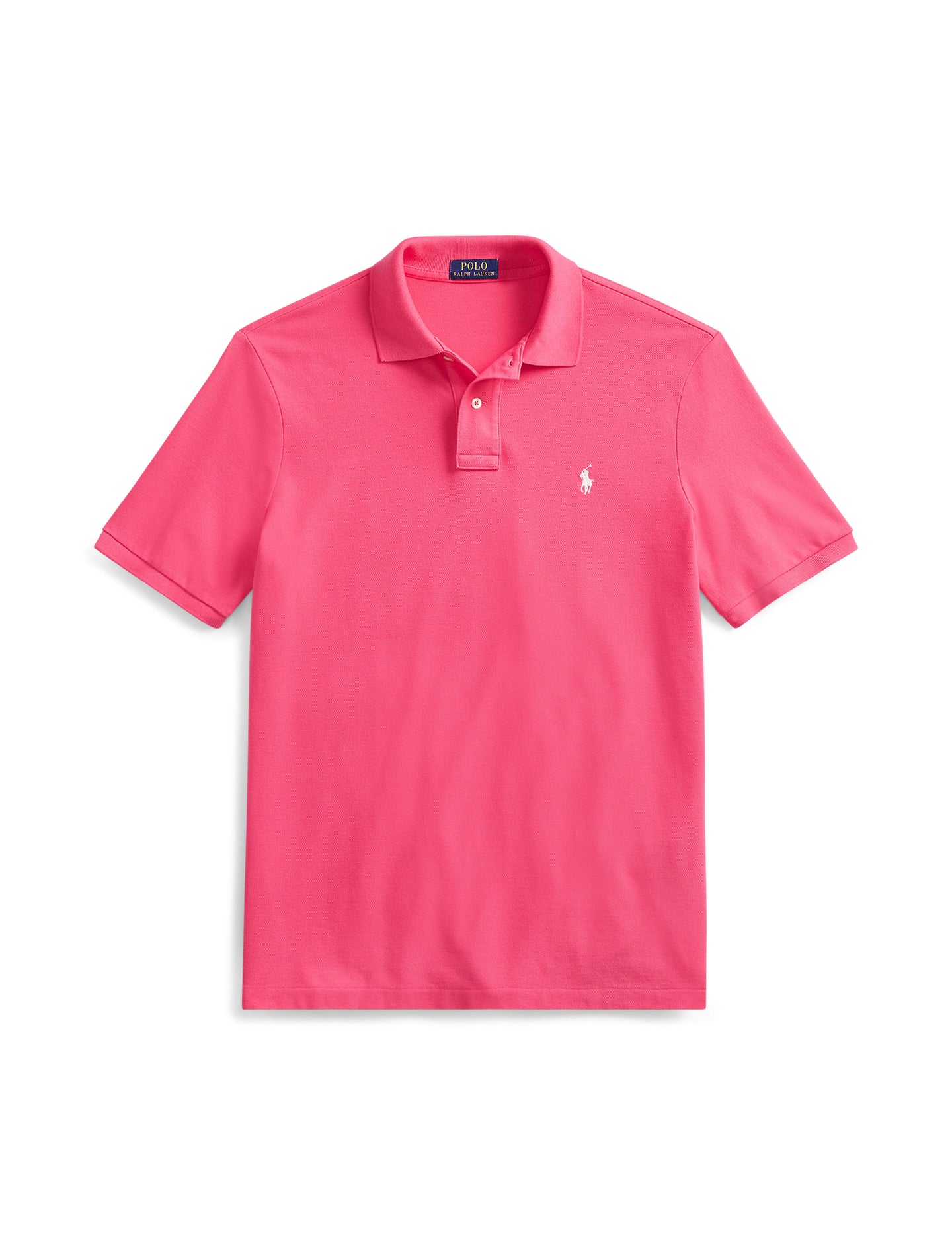 Polo Ralph Lauren - Custom Fit Mesh Polo - Hot Pink