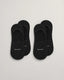 GANT - 2 pack Invisible Socks - Black - Regular