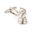 The Chess Piece Cufflink - The Knight - Silver