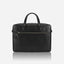 Jekyll and Hide - Slim Zip Top Briefcase - Mocha | Colt | Black