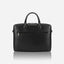 Jekyll and Hide - Slim Zip Top Briefcase - Mocha | Colt | Black