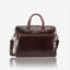 Jekyll and Hide - Slim Zip Top Briefcase - Mocha | Colt | Black