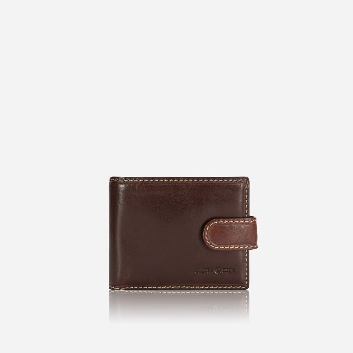 Jekyll And Hide - Bifold Wallet With Coin And ID Window - Mocha | Tan | Black