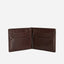 Jekyll and Hide - Leather Money Clip Wallet - Mocha | Black | Camo Black | Tan - open view showcasing card slots.