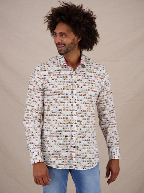 A Fish Named Fred - Liquor Store Shirt - White