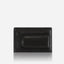 Jekyll and Hide - Money Clip Card Holder - Black | Mocha | Tan in sleek black leather with RFID protection.