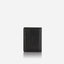 Jekyll & Hide - Slim Elasticated Card Holder - Mocha | Black | Tan in sleek black leather design.