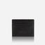 Jekyll and Hide - Leather Card Holder - Black | Mocha | Tan, a minimalist black leather card holder with RFID functionality.