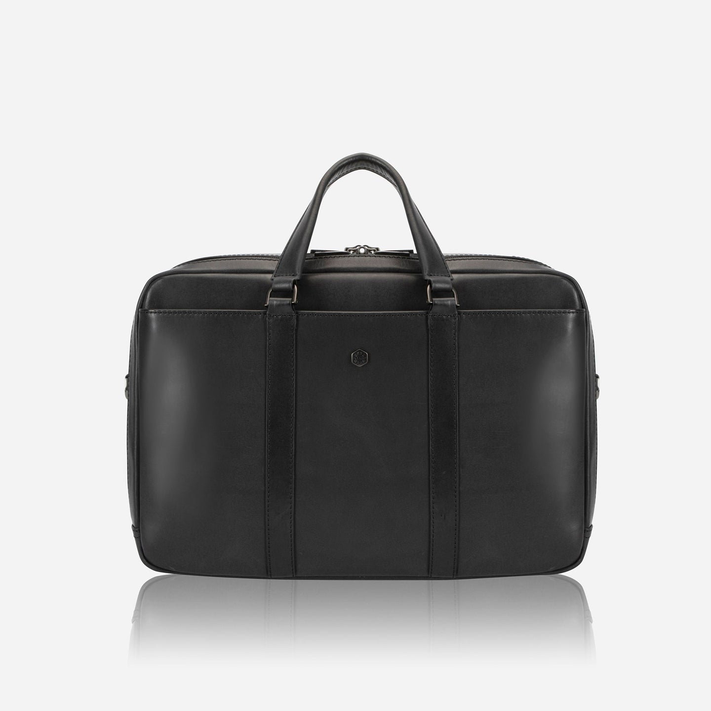 Jekyll and Hide - 17" Multi Compartment Briefcase - Mocha | Colt | Black