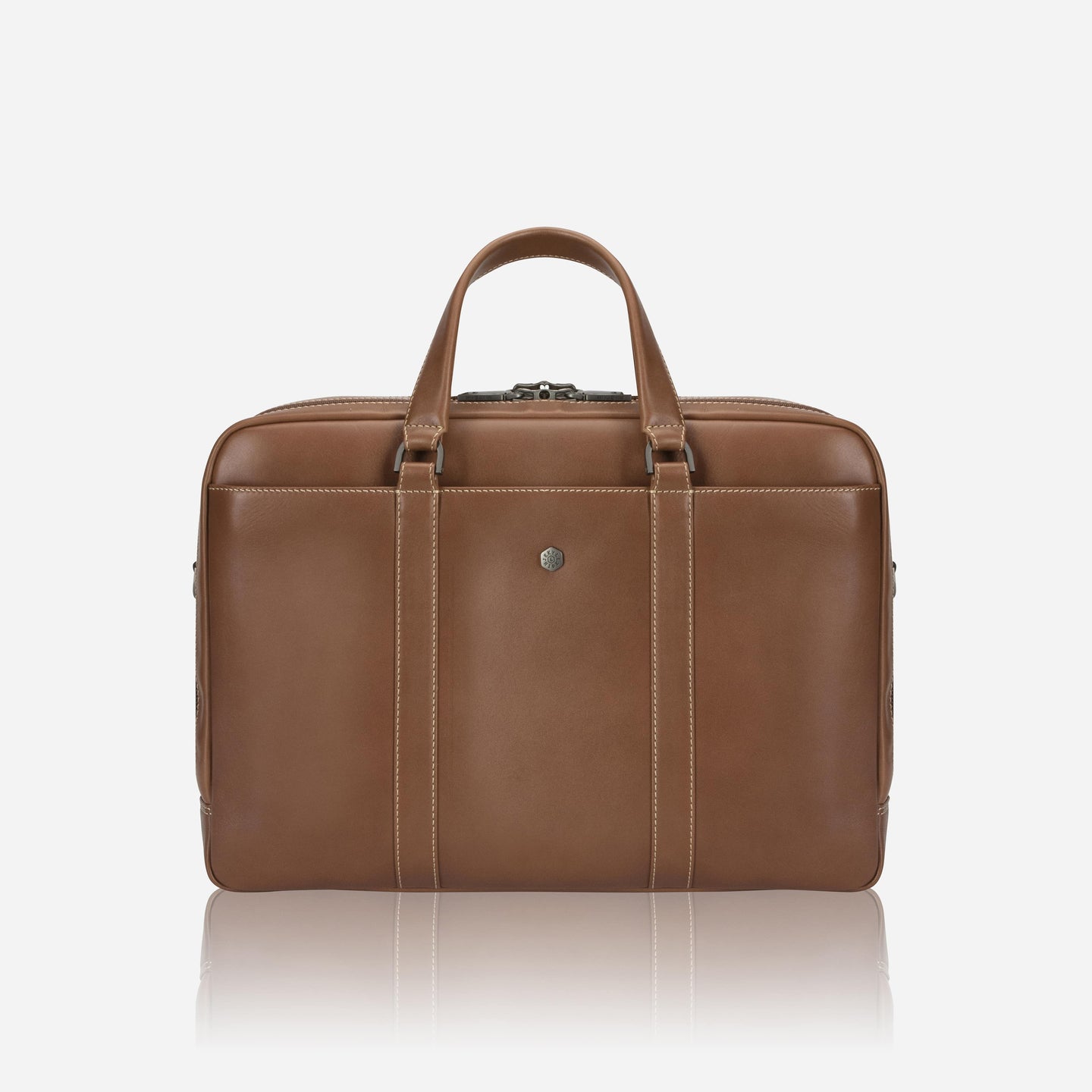 Jekyll and Hide - 17" Multi Compartment Briefcase - Mocha | Colt | Black