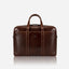 Jekyll and Hide - 17" Multi Compartment Briefcase - Mocha | Colt | Black