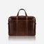 Jekyll and Hide - 17" Multi Compartment Briefcase - Mocha | Colt | Black