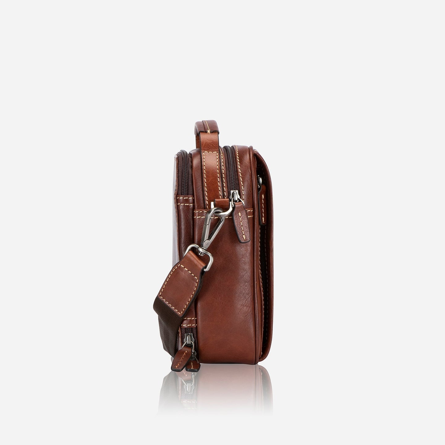 Jekyll and Hide - Detailed Crossbody Bag - Colt | Mocha | Black | Tobacco