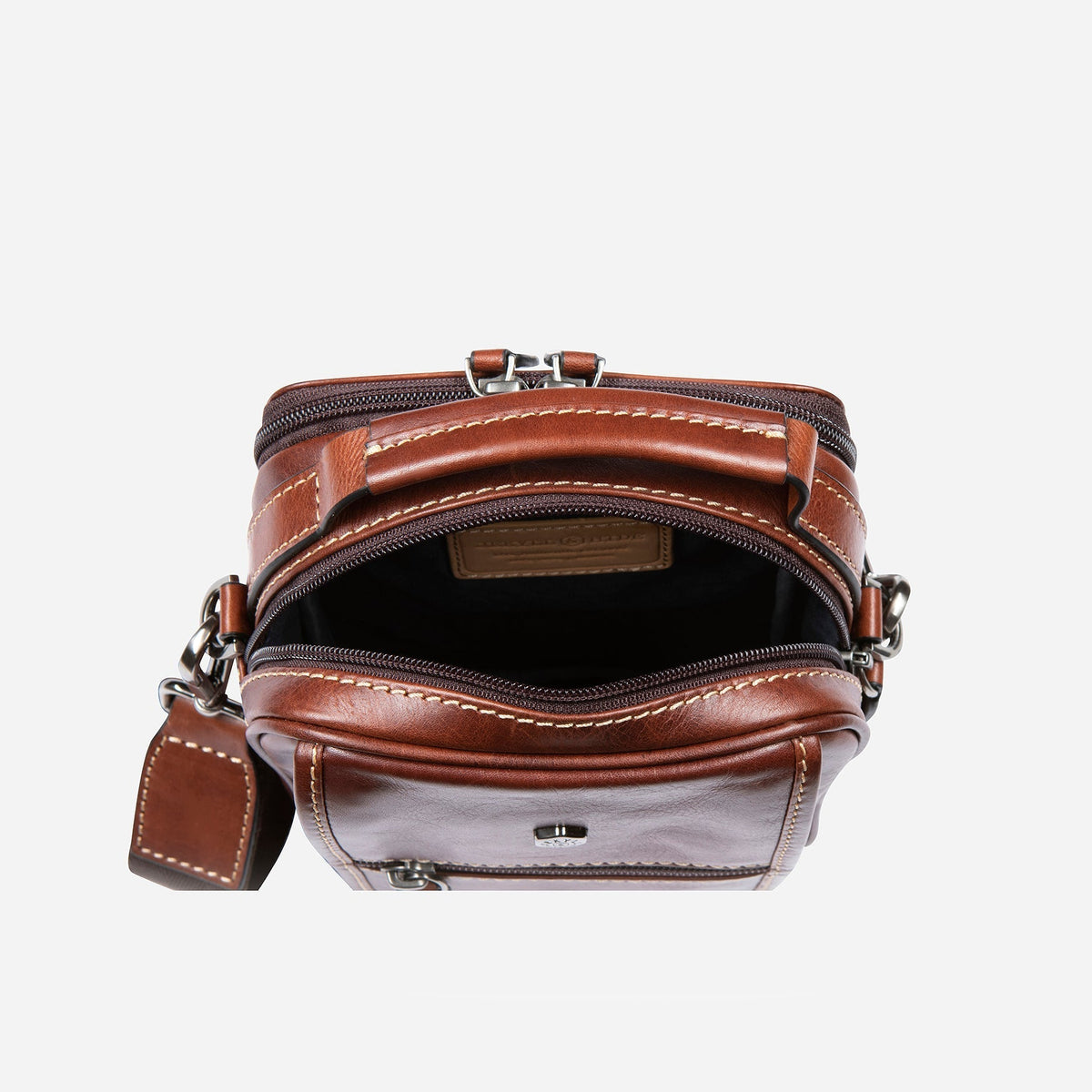 Jekyll and Hide - Detailed Crossbody Bag - Colt | Mocha | Black | Tobacco