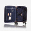 Jekyll and Hide - 4 Wheel Cabin Trolley 50cm - Tobacco - OVERSIZE PARCEL interior view with compartments.