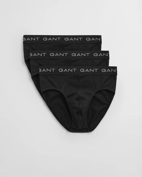 GANT - 3-Pack Briefs - Black