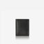 Jekyll and Hide - Slim Card Holder - Tan | Black | Mocca in sleek black leather, elegantly designed for minimalism.