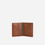 Jekyll and Hide - Slim Card Holder - Tan | Black | Mocca, showing the interior design and card slots.