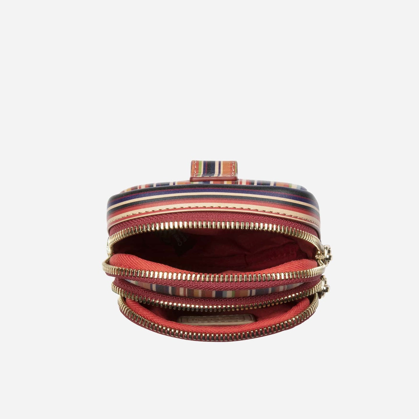 Jekyll and Hide - Womens Small Mobile Phone Sling Purse - Mulitple Colours with zip compartments, showcasing interior.