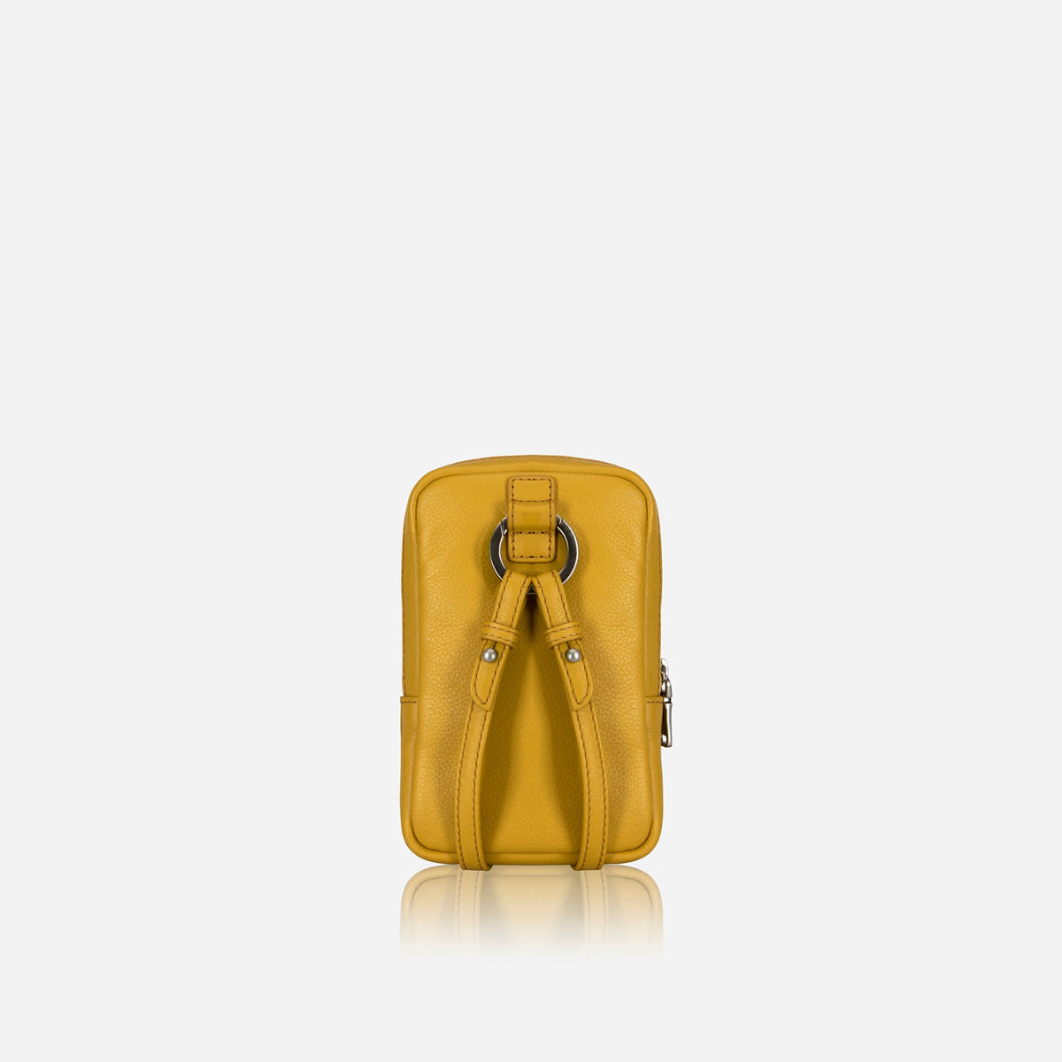 Jekyll and Hide - Womens Small Mobile Phone Sling Purse - Mulitple Colours in yellow leather