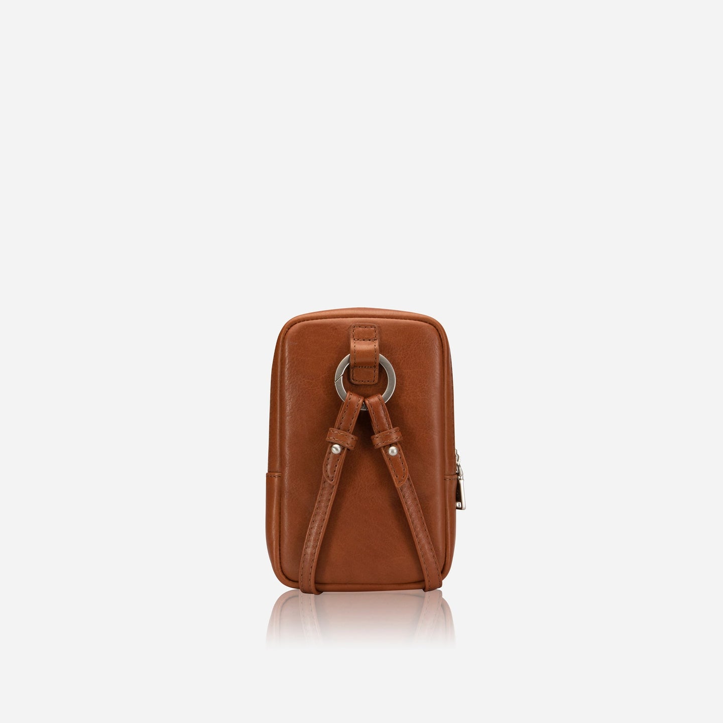 Jekyll and Hide - Womens Small Mobile Phone Sling Purse - Mulitple Colours in brown leather with adjustable strap.