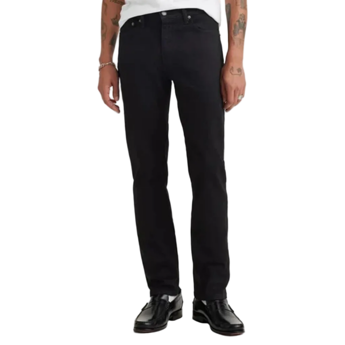Levi - 511 Red Tab Jean - Slim Fit - Native Cali Black