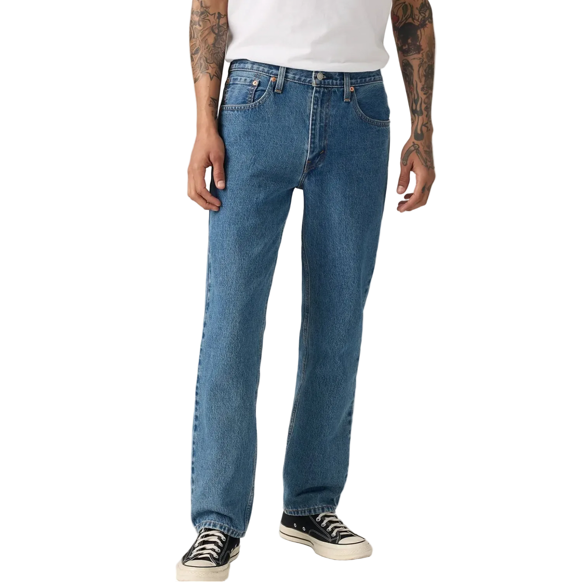 Levi - 516 Red Tab Jean - Straight Fit - Stonewash