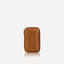 Jekyll and Hide - Compact Zip Around Cable Pouch - Tan | Black | Mocha on a white background