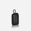 Jekyll and Hide - Men's Utility Pouch - Black | Mocha, compact pouch for essentials, sleek black leather design.