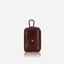 Jekyll and Hide - Men's Utility Pouch - Black | Mocha, stylish leather utility pouch for organizing essentials.