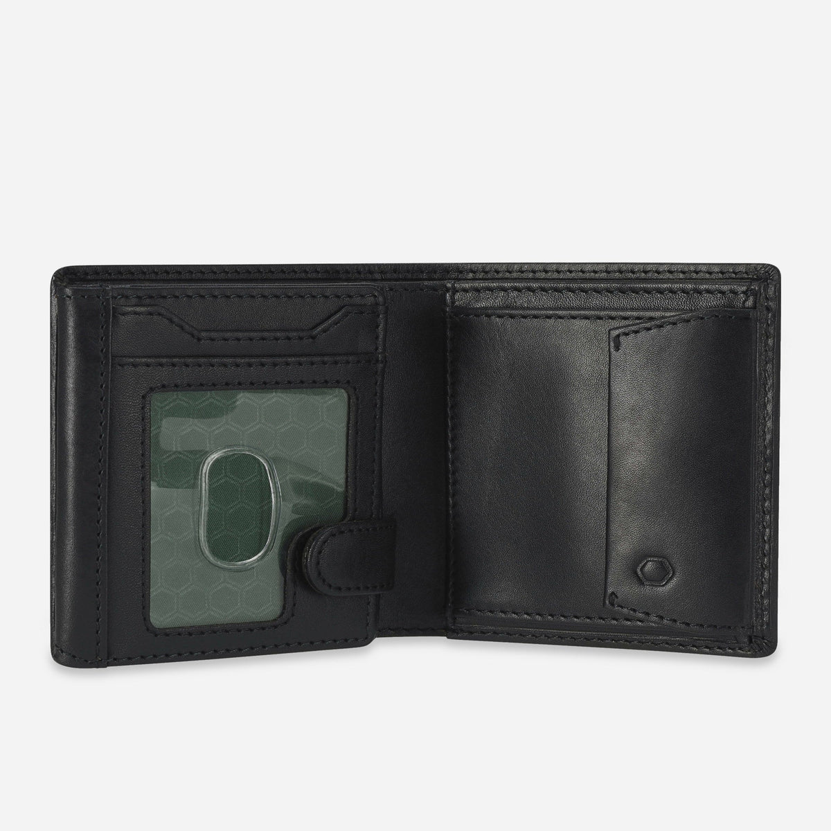 Jekyll and Hide - Large Bifold Wallet With ID Window & Coin Pouch - Tan | Mocha | Black