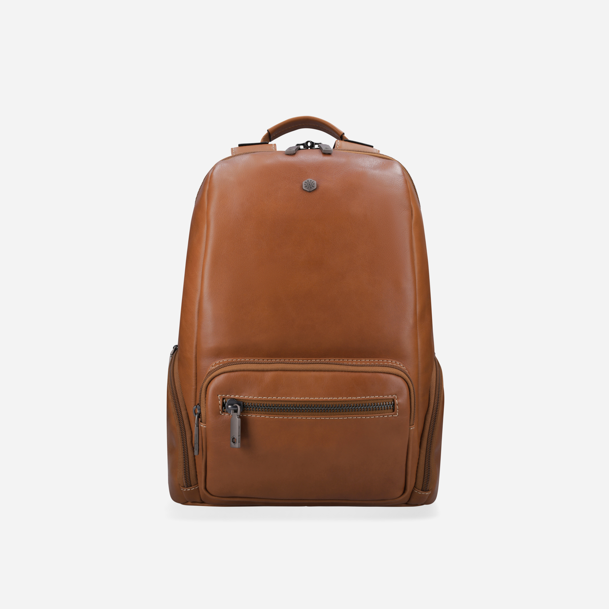 Jekyll and Hide - 13" Casual Leather Backpack - Black | Colt