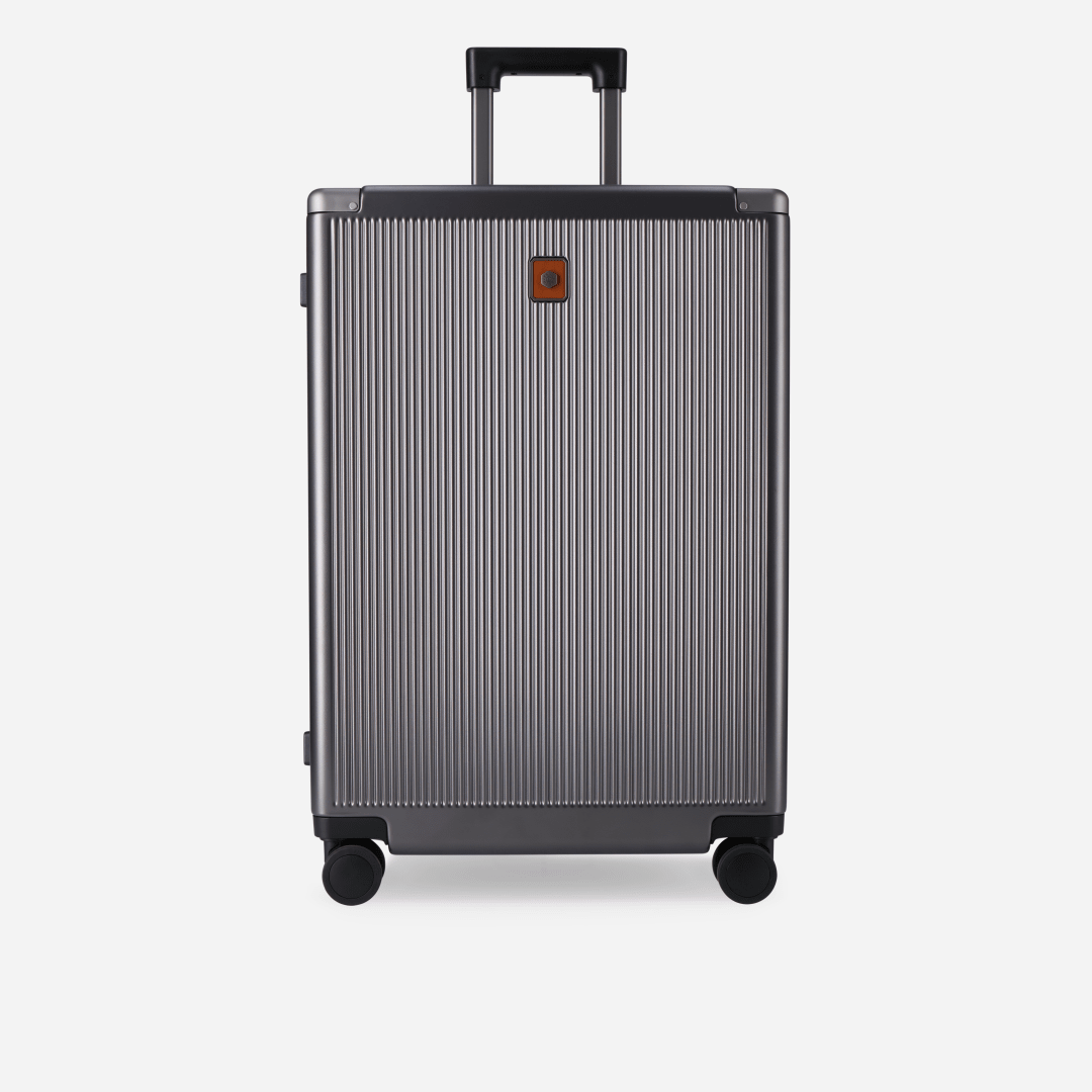 Jekyll and Hide - Medium Check-In Suitcase - 67cm (70 L) - Silver - OVERSIZE PARCEL