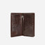 Jekyll and Hide - Large Travel And Mobile Wallet - Tan | Mocha | Black interior view showing card and cash compartments.