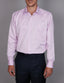 Abelard - Long Sleeve Business Shirt - Pink