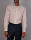 Abelard - Long Sleeve Business Shirt - Stripe - Camel & White