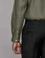 Abelard - Long Sleeve Business Shirt - Textured - Khaki