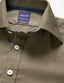 Abelard - Long Sleeve Business Shirt - Textured - Khaki