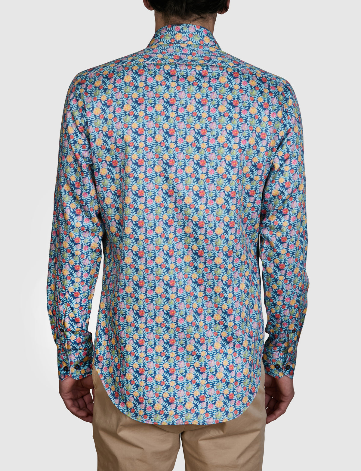 Abelard - Digital Print Shirt - Blooms - Multi