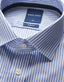 Abelard - Long Sleeve Business Shirt - Stripe - Royal Blue & White