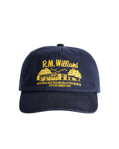 R.M.Williams - Workshop Twill Cap - Navy