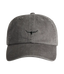 ACX9OCTC201_R.M.Williams - Mini Longhorn twill cap - Charcoal