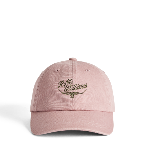 R.M.Williams - Script Longhorn Cap - Mauve