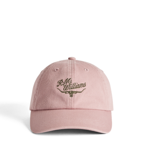 R.M.Williams - Script Longhorn Cap - Mauve