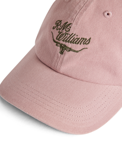 R.M.Williams - Script Longhorn Cap - Mauve